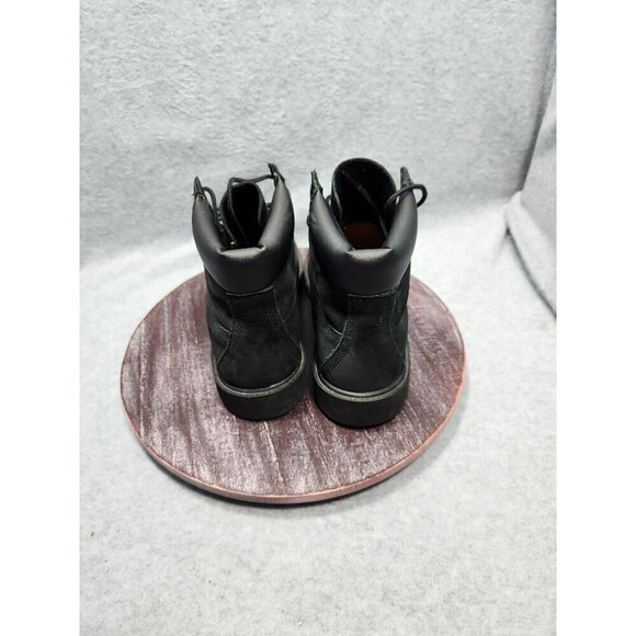 Timberland Mens 6-Inch Waterproof Premium Leather Boots Size 6 Black - Picture 5 of 10
